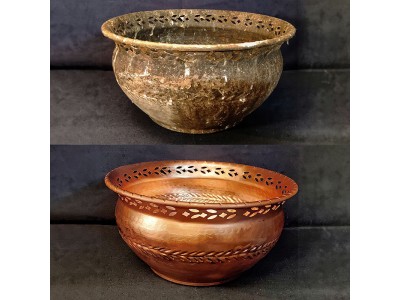 Vaso in rame